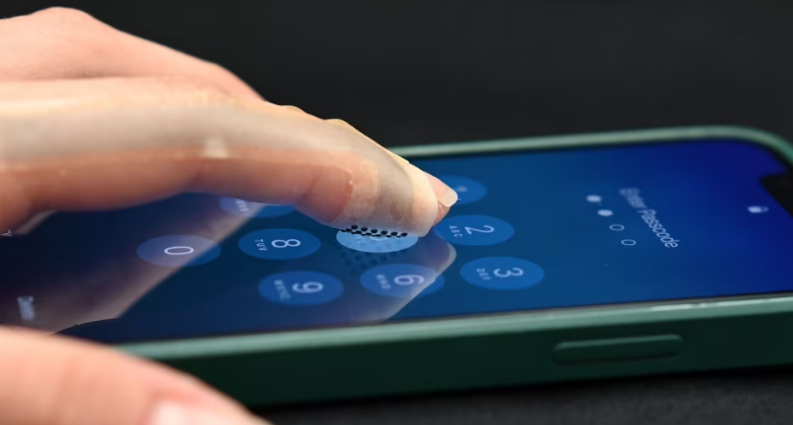 媲美人类指尖触觉分辨率的可穿戴设备问