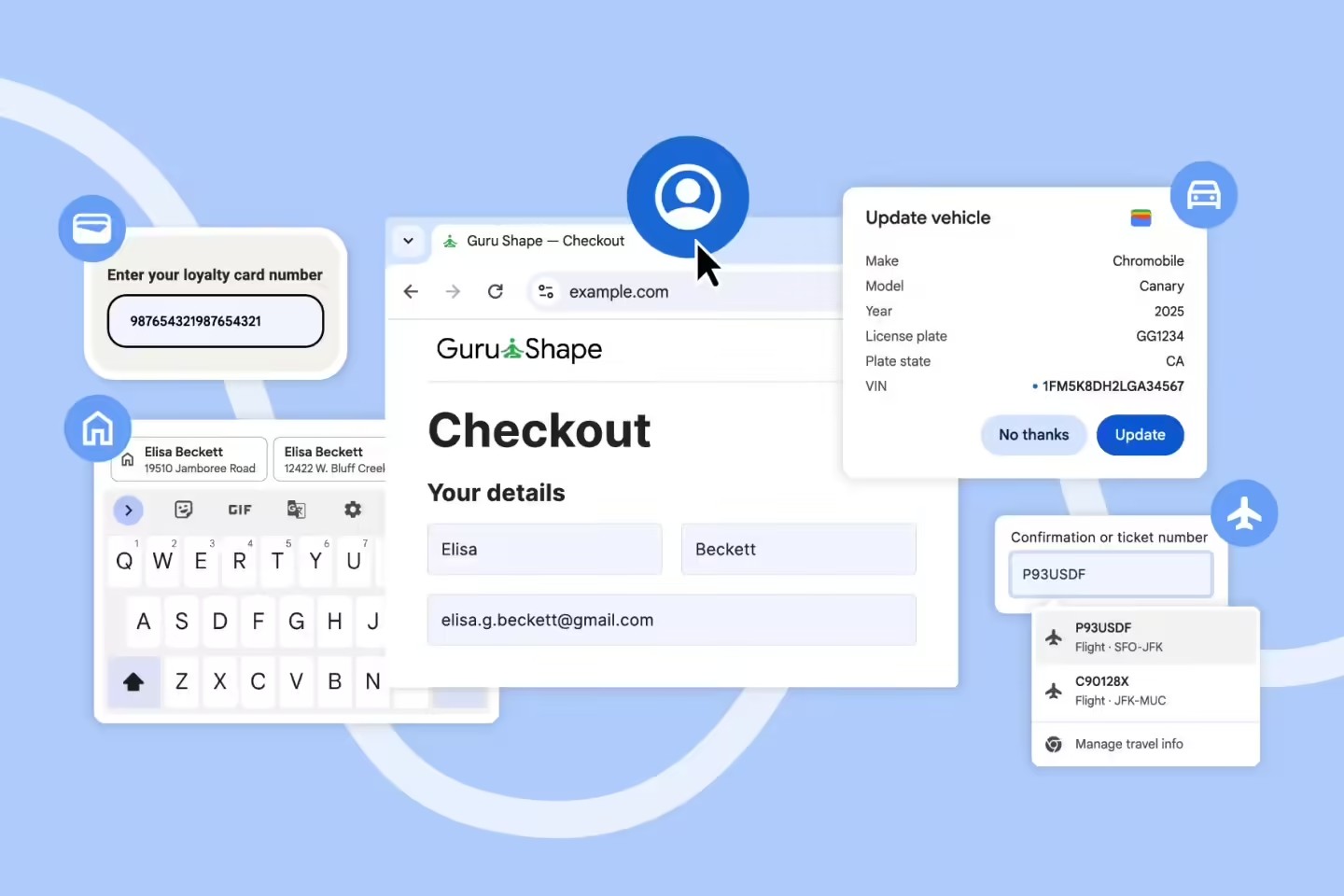 谷歌改进Chrome浏览器自动填充功能